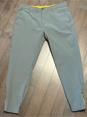 Avalon Tour Golf Jogger Pants Mens Sage Green  Size 32 -XS